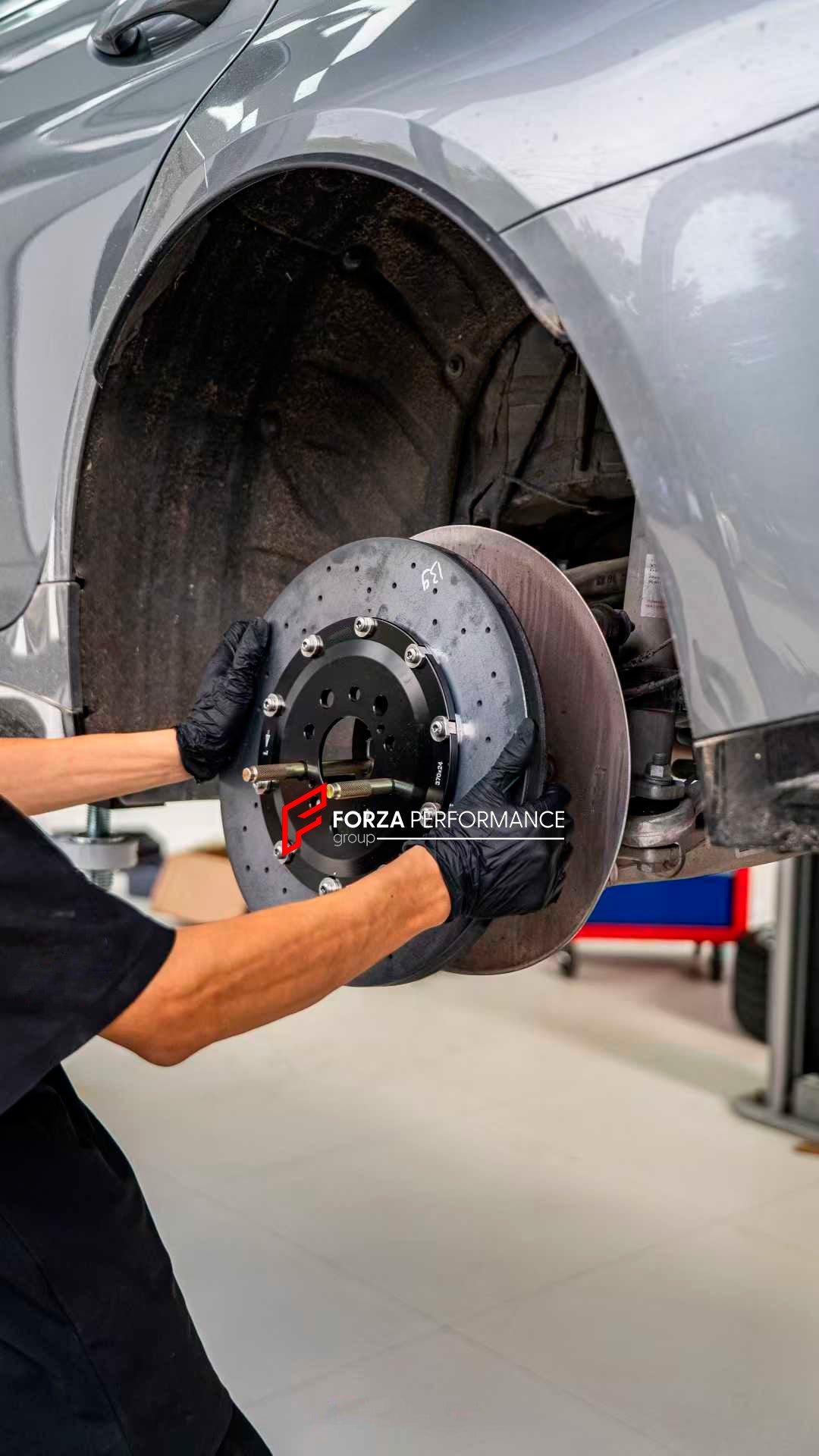 REPLACEMENT CARBON CERAMIC BRAKE DISK ROTORS for BMW M3 G80 LCI 2024+

Forza Performance Group offers various types of big brake kits, all types of aftermarket brake calipers, as well as genuine original brands of all types, such as AP Racing, Brembo, Akebono, AMG, M Performance, Audi, Porsche, Lamborghini, Toyota TRD, etc.

Material: Carbon Ceramic

Current set includes:

2x Front Brake Discs 380 mm
2x Rear Brake Discs 370 mm
4x Authentic Pagid Street+ Brake Pads

PLEASE INCLUDE YOUR VIN, MODEL AND YEAR WH