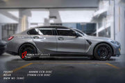 REPLACEMENT CARBON CERAMIC BRAKE DISK ROTORS for BMW M3 M4 G80 G82 2020+

Forza Performance Group offers various types of big brake kits, all types of aftermarket brake calipers, as well as genuine original brands of all types, such as AP Racing, Brembo, Akebono, AMG, M Performance, Audi, Porsche, Lamborghini, Toyota TRD, etc.

In the photos above you can see an installed Forza Performance Group set of carbon ceramic discs for the BMW M3 G80&nbsp;with 400mm/370mm brake rotors.

Material: Carbon Ceramic

Cur