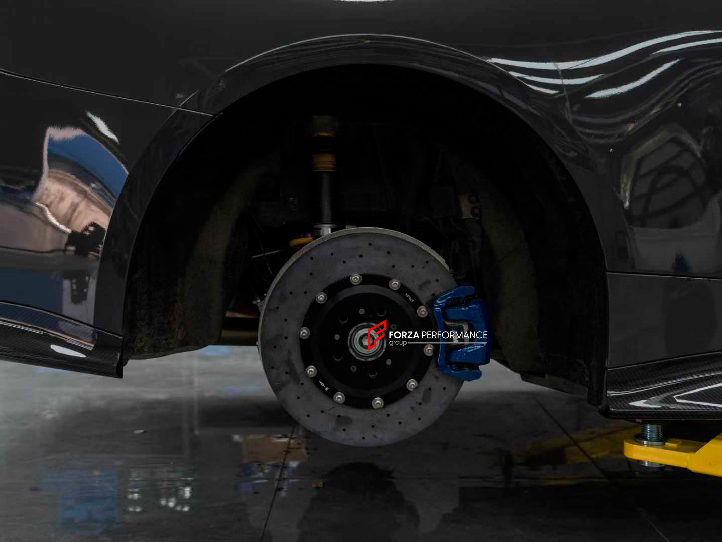 REPLACEMENT CARBON CERAMIC BRAKE DISK ROTORS for BMW M4 G82 2021 - 2024

Forza Performance Group offers various types of big brake kits, all types of aftermarket brake calipers, as well as genuine original brands of all types, such as AP Racing, Brembo, Akebono, AMG, M Performance, Audi, Porsche, Lamborghini, Toyota TRD, etc.

Material: Carbon Ceramic

Current set includes:

2x Front Brake Discs 380 mm
2x Rear Brake Discs 370 mm
4x Brake Pads

PLEASE INCLUDE YOUR VIN, MODEL AND YEAR WHEN PURCHASING.