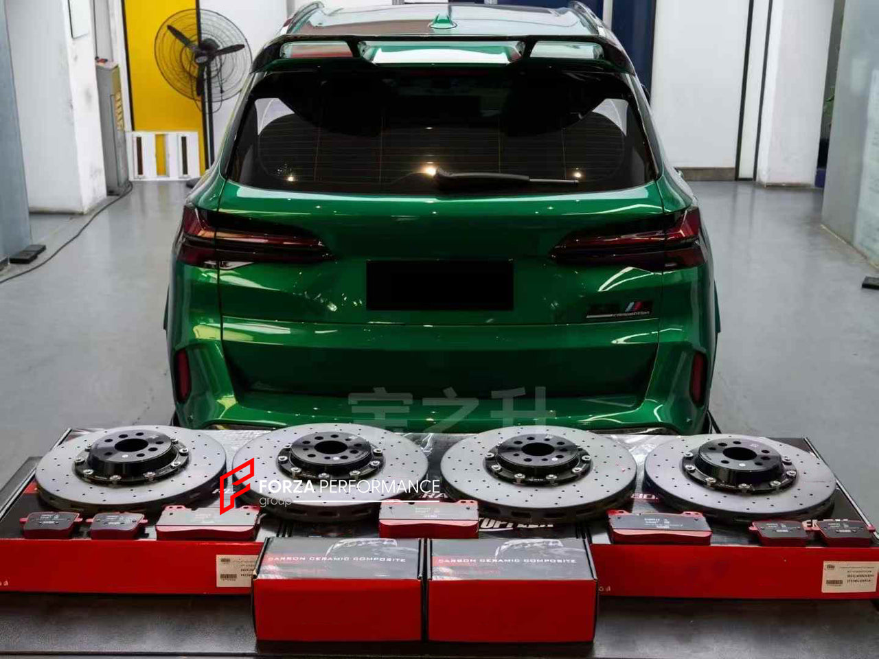 REPLACEMENT CARBON CERAMIC BRAKE DISK ROTORS for BMW X5M F95 2019+

Forza Performance Group offers various types of big brake kits, all types of aftermarket brake calipers, as well as genuine original brands of all types, such as AP Racing, Brembo, Akebono, AMG, M Performance, Audi, Porsche, Lamborghini, Toyota TRD, etc.

In the photos above you can see an installed Forza Performance Group set of carbon ceramic discs for the BMW X5M F95&nbsp;with 400mm/380mm brake rotors.

Material: Carbon Ceramic

Current 