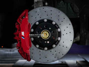REPLACEMENT CARBON CERAMIC BRAKE DISK ROTORS for BMW X5M F95 2019+

Forza Performance Group offers various types of big brake kits, all types of aftermarket brake calipers, as well as genuine original brands of all types, such as AP Racing, Brembo, Akebono, AMG, M Performance, Audi, Porsche, Lamborghini, Toyota TRD, etc.

In the photos above you can see an installed Forza Performance Group set of carbon ceramic discs for the BMW X5M F95&nbsp;with 400mm/380mm brake rotors.

Material: Carbon Ceramic

Current 