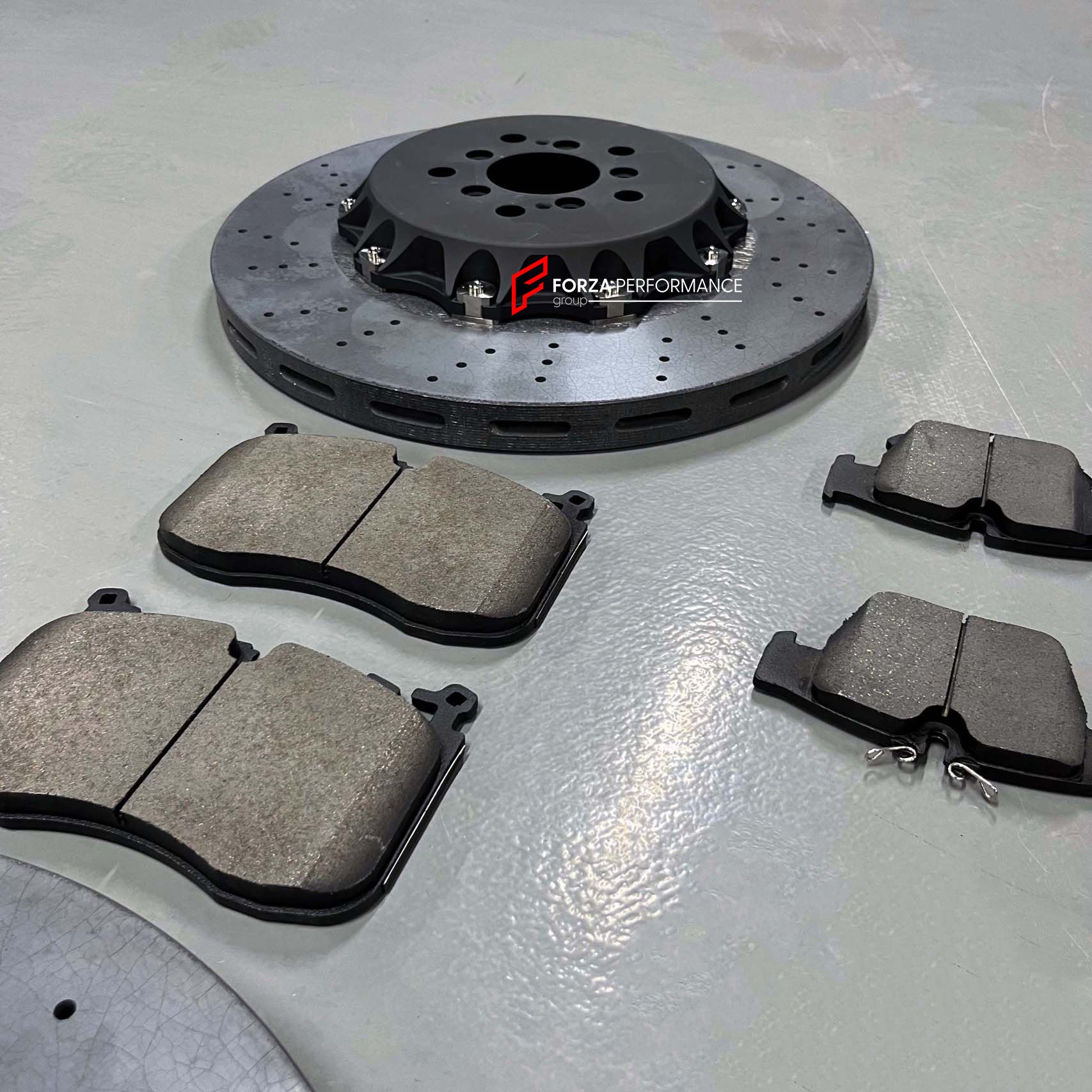 REPLACEMENT CARBON CERAMIC BRAKE DISK ROTORS for BMW XM G09 2023+

Forza Performance Group offers various types of big brake kits, all types of aftermarket brake calipers, as well as genuine original brands of all types, such as AP Racing, Brembo, Akebono, AMG, M Performance, Audi, Porsche, Lamborghini, Toyota TRD, etc.

Material: Carbon Ceramic

Current set includes:

2x Front Brake Discs 420 mm
2x Rear Brake Discs 398 mm
4x Brake Pads

PLEASE INCLUDE YOUR VIN, MODEL AND YEAR WHEN PURCHASING.