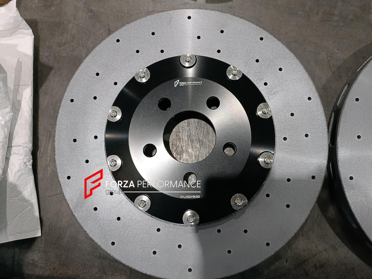REPLACEMENT CARBON CERAMIC BRAKE DISK ROTORS for DODGE CHALLENGER SRT HELLCAT 2015 - 2023