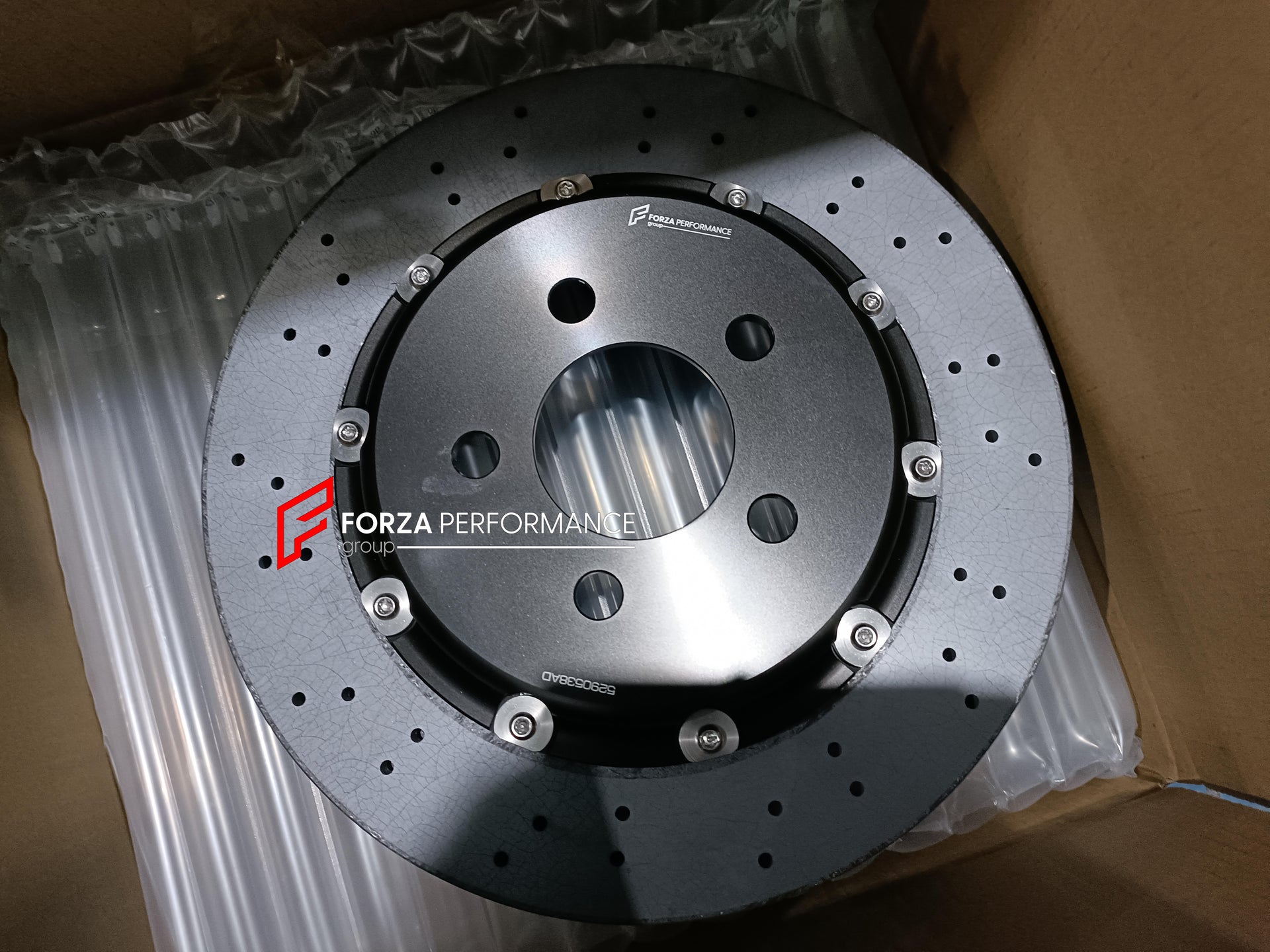 REPLACEMENT CARBON CERAMIC BRAKE DISK ROTORS for DODGE CHALLENGER SRT HELLCAT 2015 - 2023