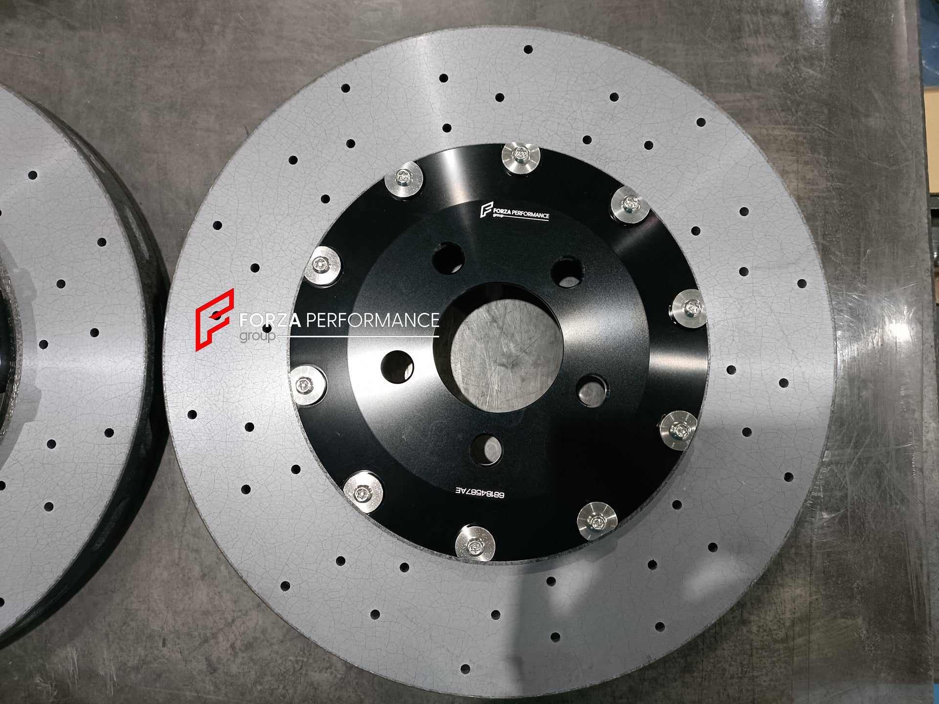 REPLACEMENT CARBON CERAMIC BRAKE DISK ROTORS for DODGE CHALLENGER SRT HELLCAT 2015 - 2023