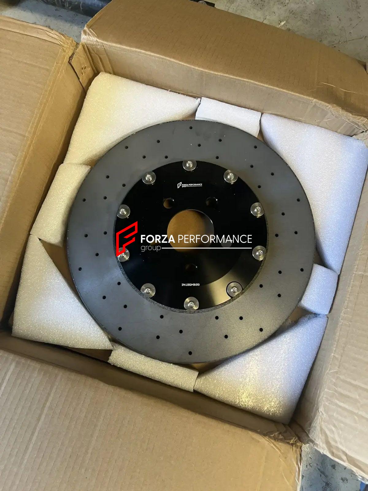 REPLACEMENT CARBON CERAMIC BRAKE DISK ROTORS for DODGE CHALLENGER SRT HELLCAT 2015 - 2023