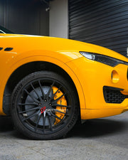 REPLACEMENT CARBON CERAMIC BRAKE DISK ROTORS for MASERATI LEVANTE M161 FACELIFT 2021 - 2024

Forza Performance Group offers various types of big brake kits, all types of aftermarket brake calipers, as well as genuine original brands of all types, such as AP Racing, Brembo, Akebono, AMG, M Performance, Audi, Porsche, Lamborghini, Toyota TRD, etc.

Material: Carbon Ceramic

Current set includes:

2x Front Brake discs 420 mm


PLEASE INCLUDE YOUR VIN, MODEL AND YEAR WHEN PURCHASING.