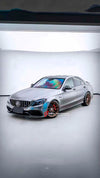 REPLACEMENT CARBON CERAMIC BRAKE DISK ROTORS for MERCEDES-BENZ C63S AMG 2015 - 2021

Forza Performance Group offers various types of big brake kits, all types of aftermarket brake calipers, as well as genuine original brands of all types, such as AP Racing, Brembo, Akebono, AMG, M Performance, Audi, Porsche, Lamborghini, Toyota TRD, etc.

In the photos above you can see an installed Forza Performance Group set of carbon ceramic discs for the MERCEDES-BENZ C63S AMG with 390mm/360mm brake rotors.

Material: C