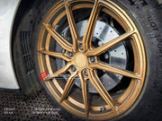 REPLACEMENT CARBON CERAMIC BRAKE DISK ROTORS for PORSCHE PANAMERA 971 2017 - 2024

Forza Performance Group offers various types of big brake kits, all types of aftermarket brake calipers, as well as genuine original brands of all types, such as AP Racing, Brembo, Akebono, AMG, M Performance, Audi, Porsche, Lamborghini, Toyota TRD, etc.

In the photos above you can see an installed Forza Performance Group set of carbon ceramic discs for the PORSCHE PANAMERA 971 2017 - 2024 with 380mm/380mm brake rotors.

Mat