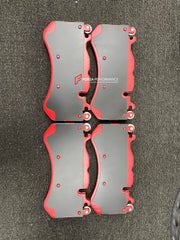 REPLACEMENT CARBON CERAMIC BRAKE DISK ROTORS KIT for MERCEDES BENZ AMG GT63 S X290 4-DOOR 2018+ Forza Performance Custom Fit CCB Carbon Ceramic Brake Discs 390x36 360x36 Cross Drilled for Stock Steel Calipers
Set includes:

Front Carbon Ceramic Brake Disc Rotors 390 x 36 mm (fit stock steel calipers)
Front Brake Pads
Hub Centric Rings
Rear Carbon Ceramic Brake Disc Rotors 360 x 36 mm (fit stock steel calipers)
Rear Brake Pads
Material: Carbon Ceramic

NOTE: Professional installation is required.