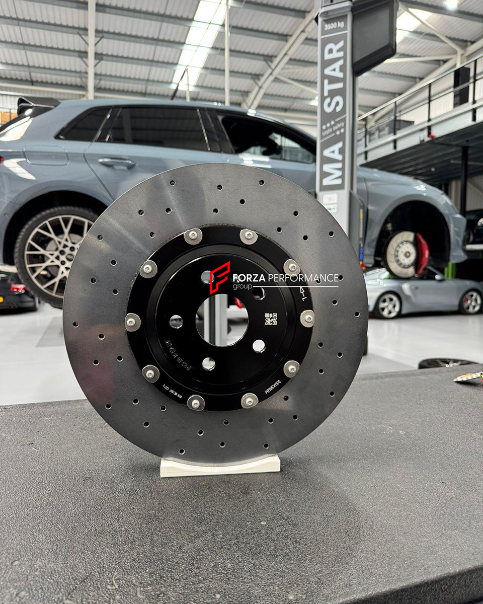 REPLACEMENT CARBON CERAMIC FRONT BRAKE DISK ROTORS for AUDI RS3 8Y 202