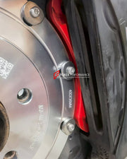 REPLACEMENT CCB CARBON CERAMIC BRAKE DISK ROTORS for AUDI S8 D4 2012 - 2014

Forza Performance Group offers various types of big brake kits, all types of aftermarket brake calipers, as well as genuine original brands of all types, such as AP Racing, Brembo, Akebono, AMG, M Performance, Audi, Porsche, Lamborghini, Toyota TRD, etc.

In the photos above you can see an installed Forza Performance Group set of carbon ceramic discs for the AUDI S8 D4 2012 - 2014 with 400mm/370mm brake rotors.

Material: Carbon Ce