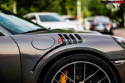AUTHENTIC DARWINPRO REPLACEMENT FRONT FENDERS for PORSCHE 911 991.2 TURBO / S TO GT3RS

Set includes:

Front Fenders

Material: Dry Carbon / Forged Carbon

Note: Professional installation is required.

CONTACT US FOR PRICING