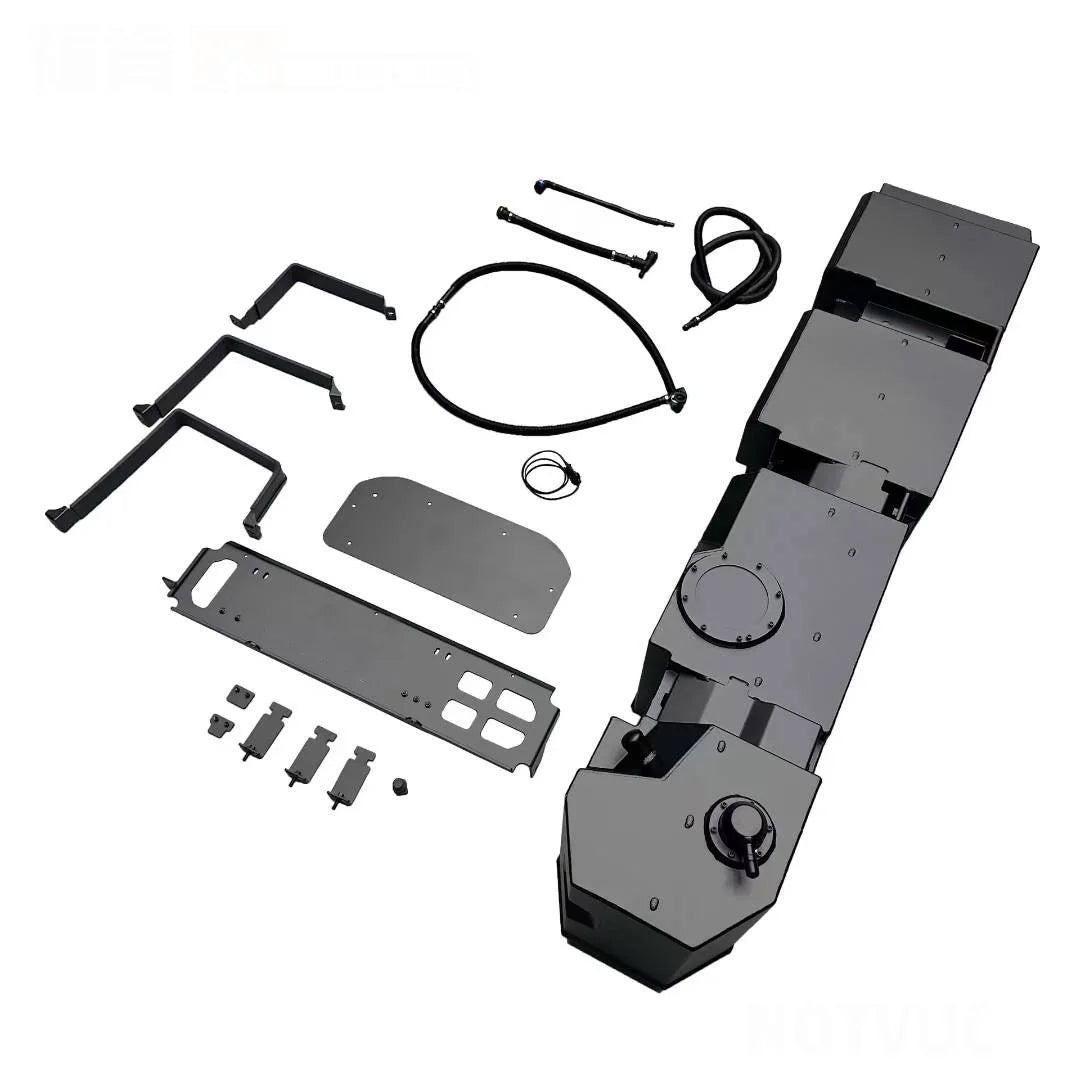 REPLACEMENT FUEL GAS TANK for DODGE RAM 1500 TRX 2021+

Set includes:

Gas Fuel Tank
Fuel Pump
Installation Manual

Material: Steel

Tank Capacity: 186 litre (49.1 Gallon)

Note: Professional installation is required.
