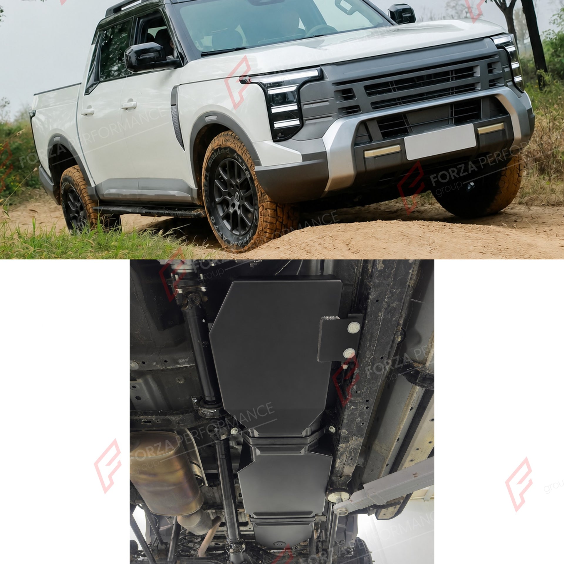 REPLACEMENT LONG RANGE FUEL TANK SYSTEM 135L, +62L (EXTRA 16 GAL) EXTENDED RANGE for NISSAN FRONTIER 2.0 HYBRID PETROL 2025+