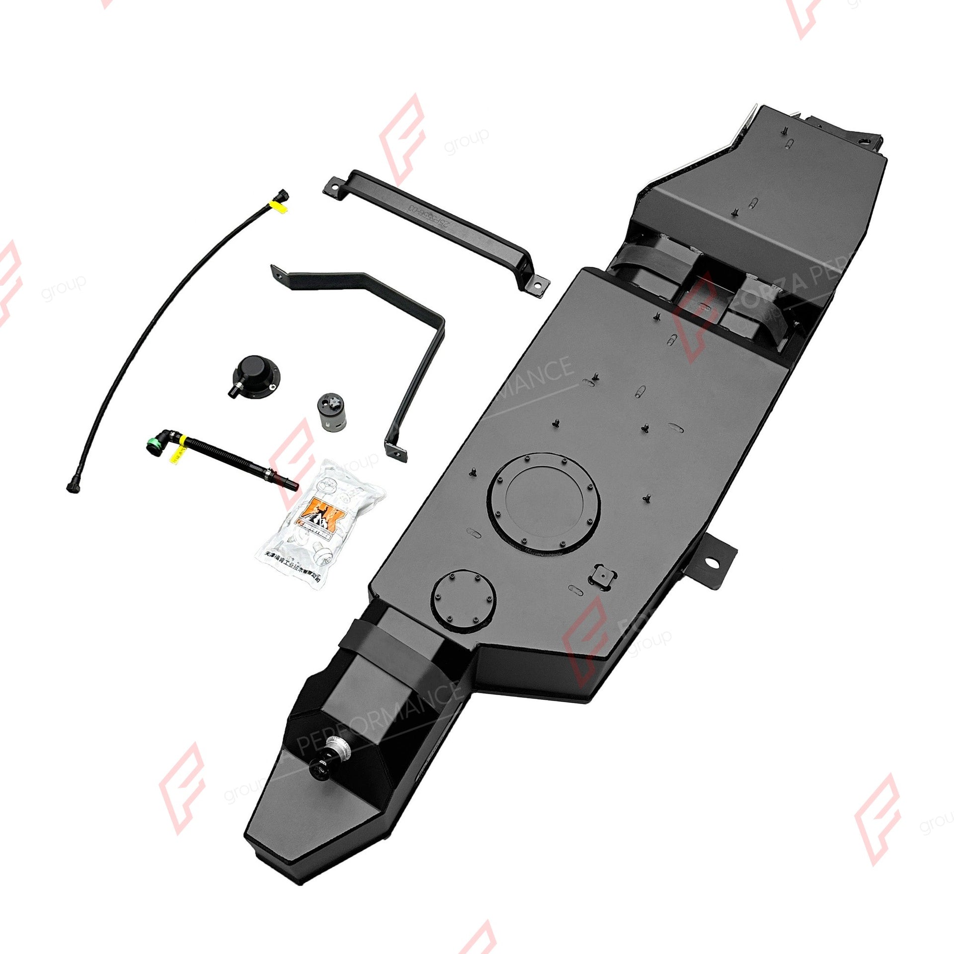 REPLACEMENT LONG RANGE FUEL TANK SYSTEM 98L, +34L (EXTRA 9 GAL) EXTENDED RANGE for FORD BRONCO 2-DOOR 2.3T/2.7T GASOLINE 2021+