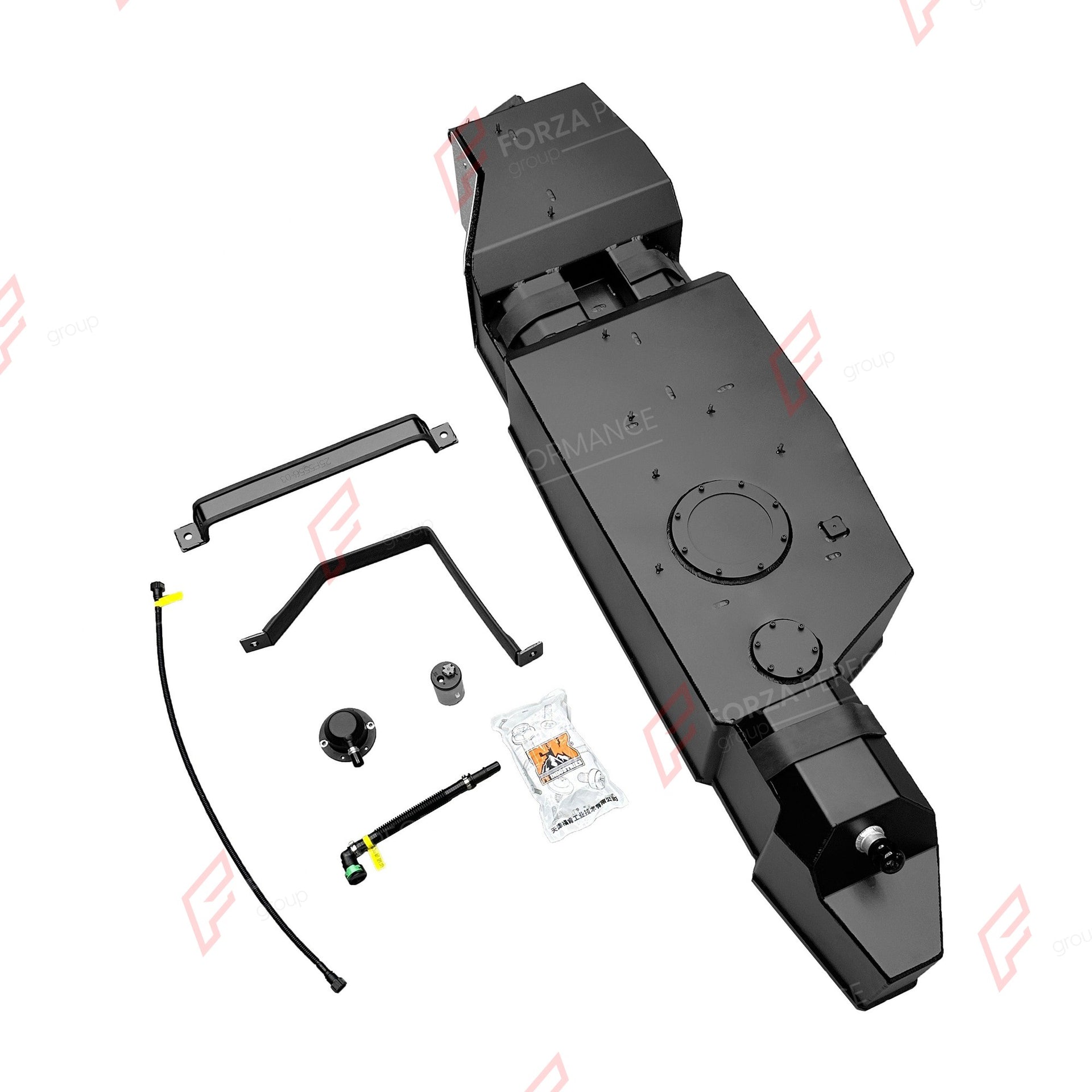 REPLACEMENT LONG RANGE FUEL TANK SYSTEM 98L, +34L (EXTRA 9 GAL) EXTENDED RANGE for FORD BRONCO 2-DOOR 2.3T/2.7T GASOLINE 2021+