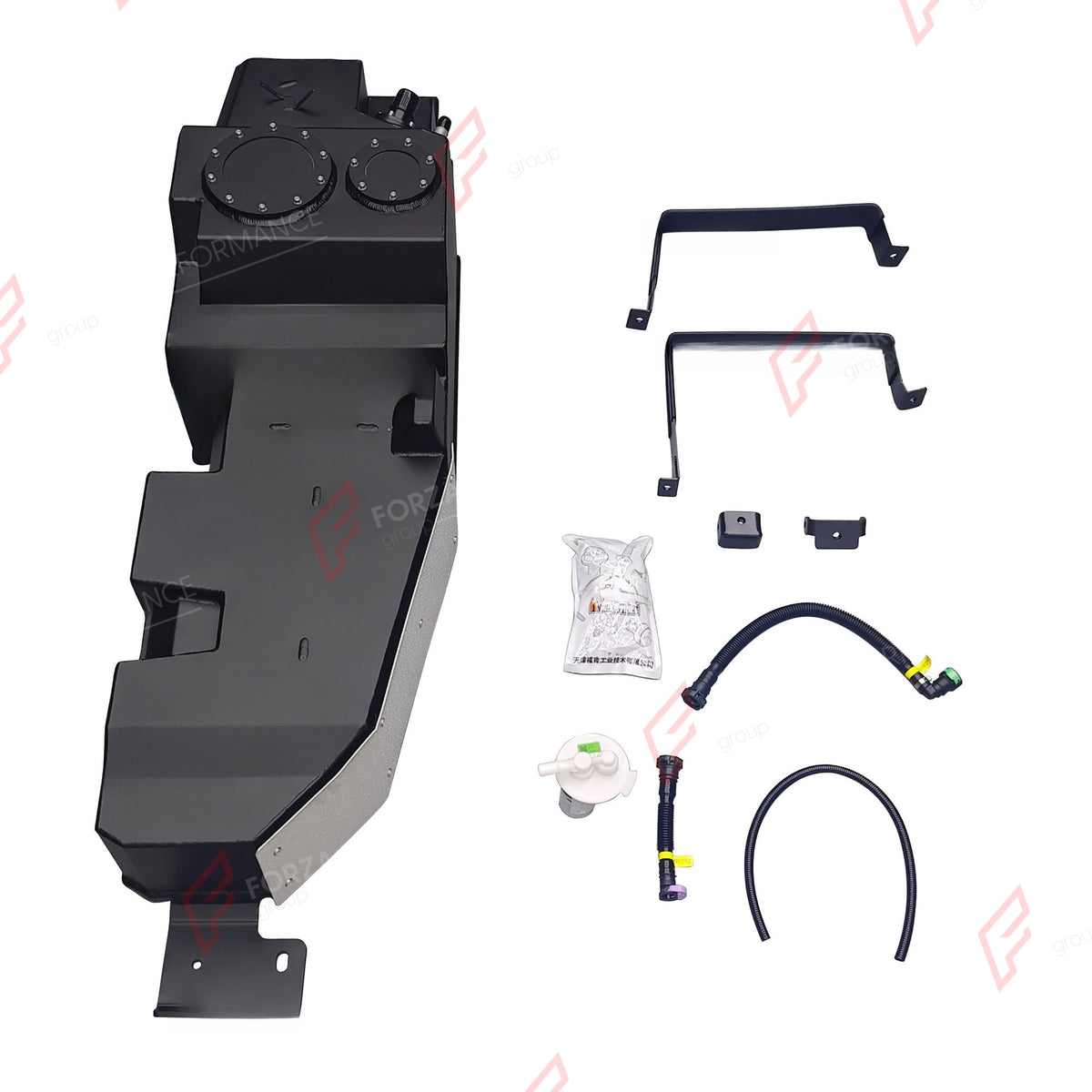 REPLACEMENT LONG RANGE FUEL TANK SYSTEM 110L, +42L (EXTRA 11 GAL) EXTENDED RANGE for TOYOTA LAND CRUISER PRADO LC250 2.4T PETROL 2023+