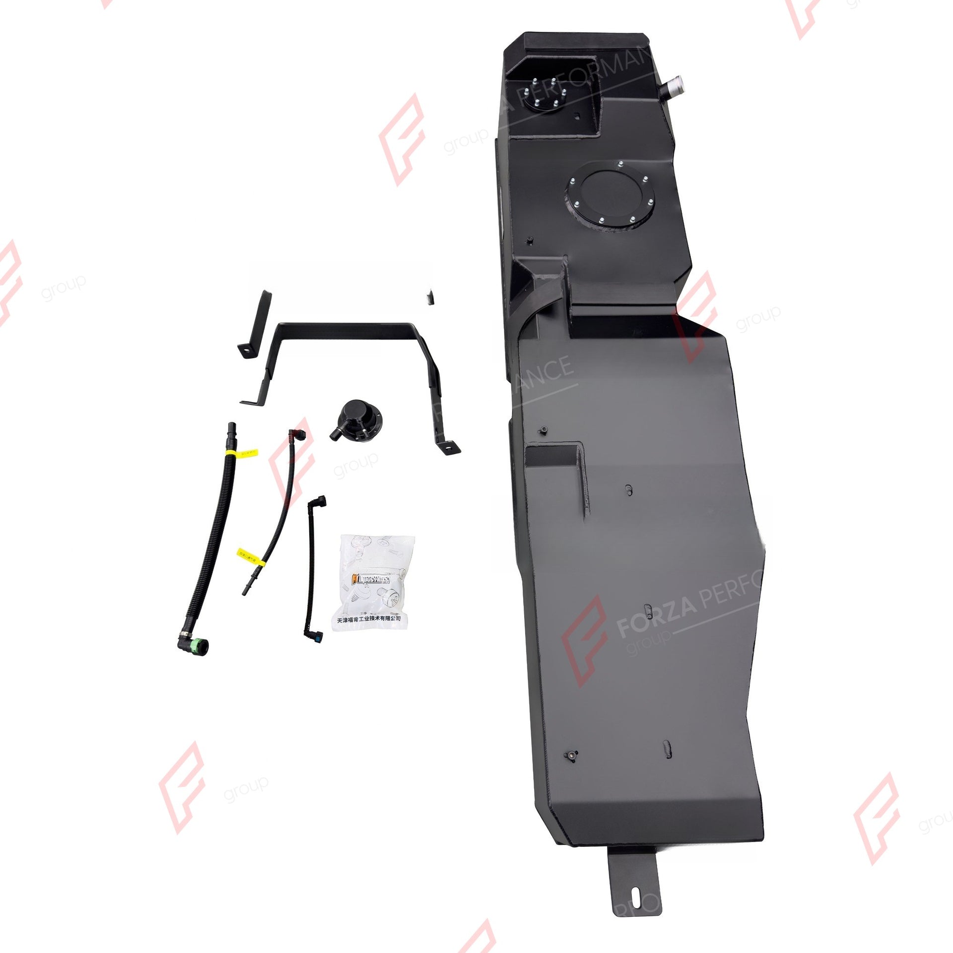 REPLACEMENT LONG RANGE FUEL TANK SYSTEM 118L, +37L (EXTRA 10 GAL) EXTENDED RANGE for JEEP WRANGLER 2.0T PETROL (4-DOOR) 2018+