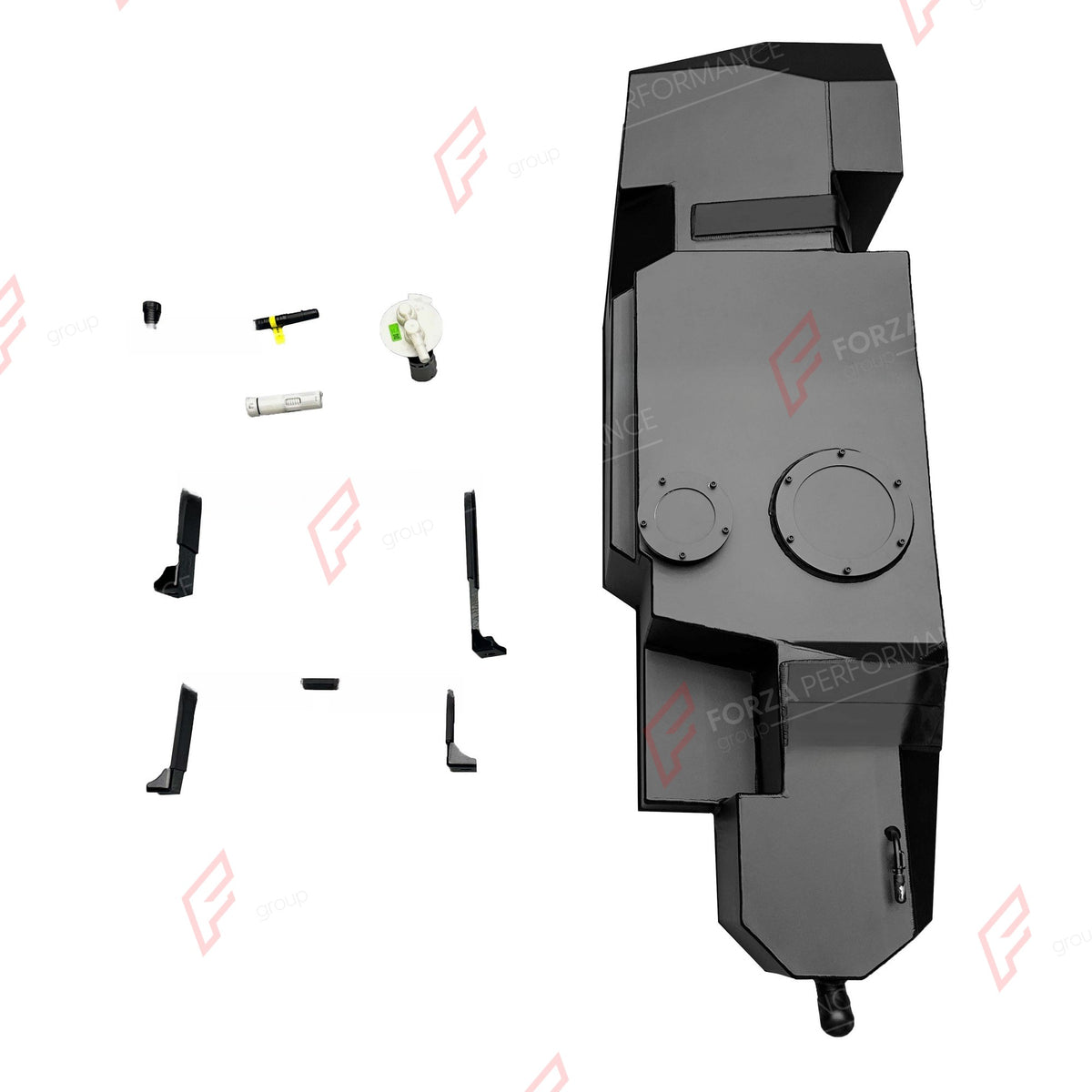 REPLACEMENT LONG RANGE FUEL TANK SYSTEM 120L, +40L (EXTRA 11 GAL) EXTENDED RANGE for FORD EVEREST 2.3T GASOLINE 2015-2024