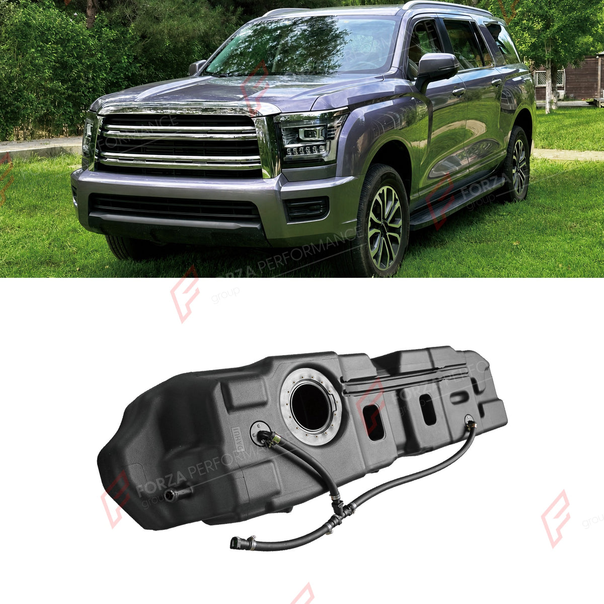 REPLACEMENT LONG RANGE FUEL TANK SYSTEM 120L, +40L (EXTRA 11 GAL) EXTENDED RANGE for NEW HAVAL H5 2023+