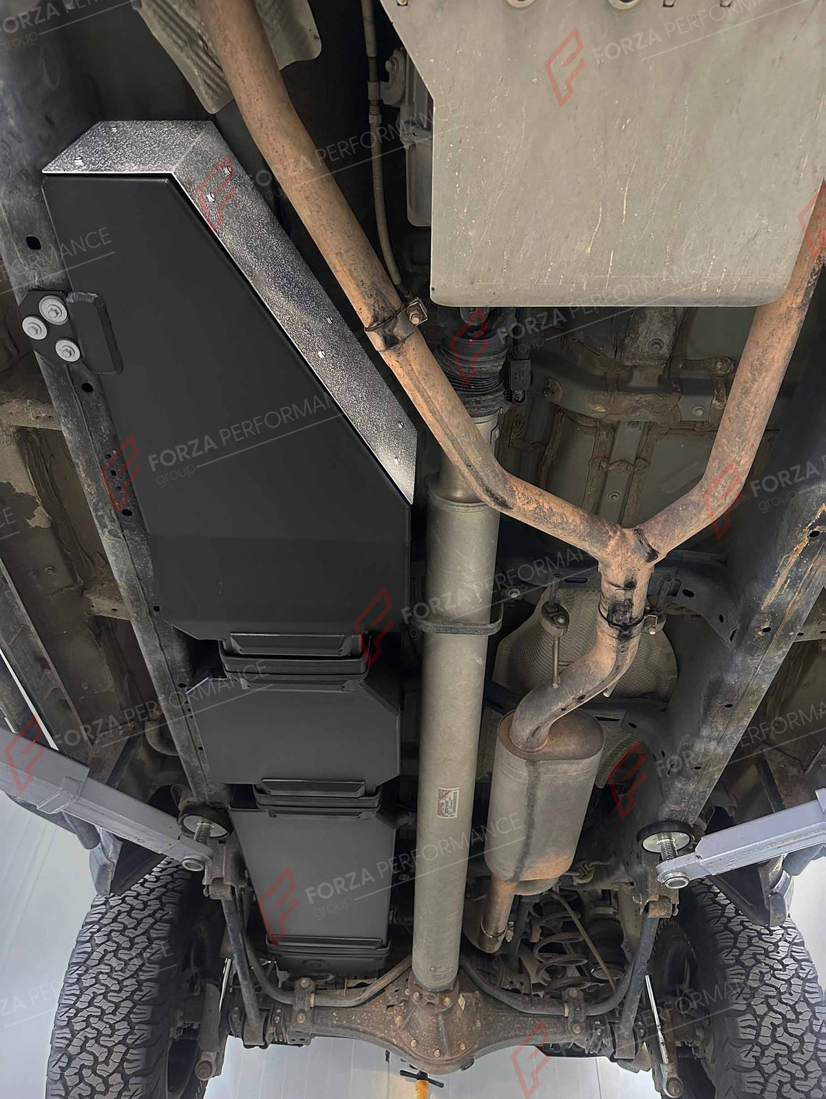 REPLACEMENT LONG RANGE FUEL TANK SYSTEM 165L, +43L (EXTRA 11 GAL) EXTENDED RANGE for TOYOTA TUNDRA HYBRID (2022+) 3.5TT (HYBRID PETROL) 2022+