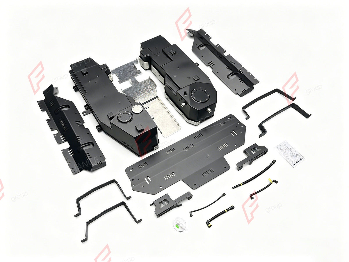 REPLACEMENT LONG RANGE FUEL TANK SYSTEM 185L, +95L (EXTRA 25 GAL) EXTENDED RANGE for LAND ROVER DEFENDER 110 3.0T/5.0T GASOLINE 2020+