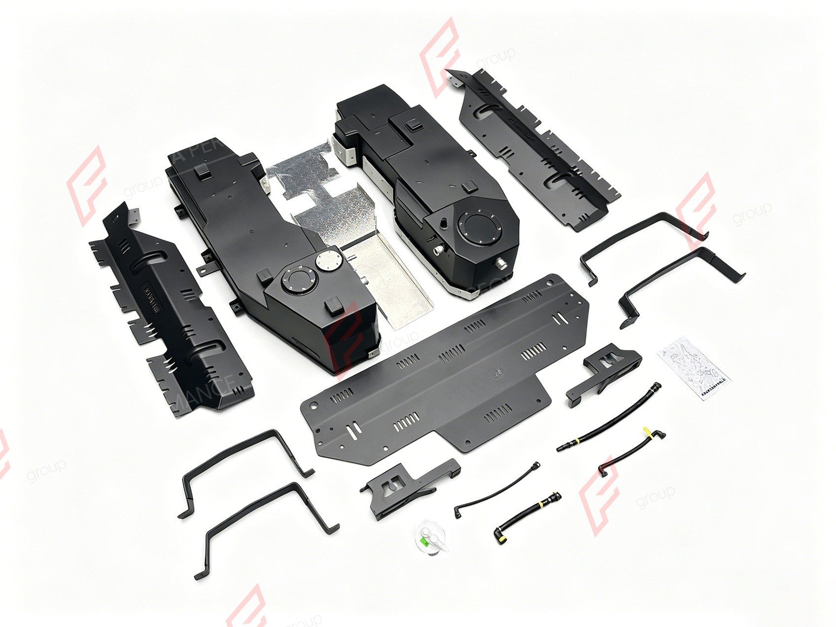 REPLACEMENT LONG RANGE FUEL TANK SYSTEM 185L, +95L (EXTRA 25 GAL) EXTENDED RANGE for LAND ROVER DEFENDER 110 3.0T/5.0T GASOLINE 2020+