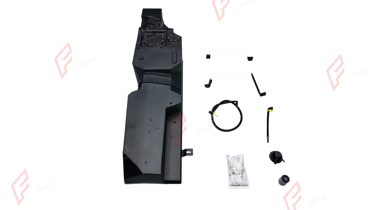 REPLACEMENT LONG RANGE FUEL TANK SYSTEM 187L, +51L (EXTRA 13 GAL) EXTENDED RANGE for FORD F-150 / F-150 RAPTOR 3.5TT GASOLINE 2017+