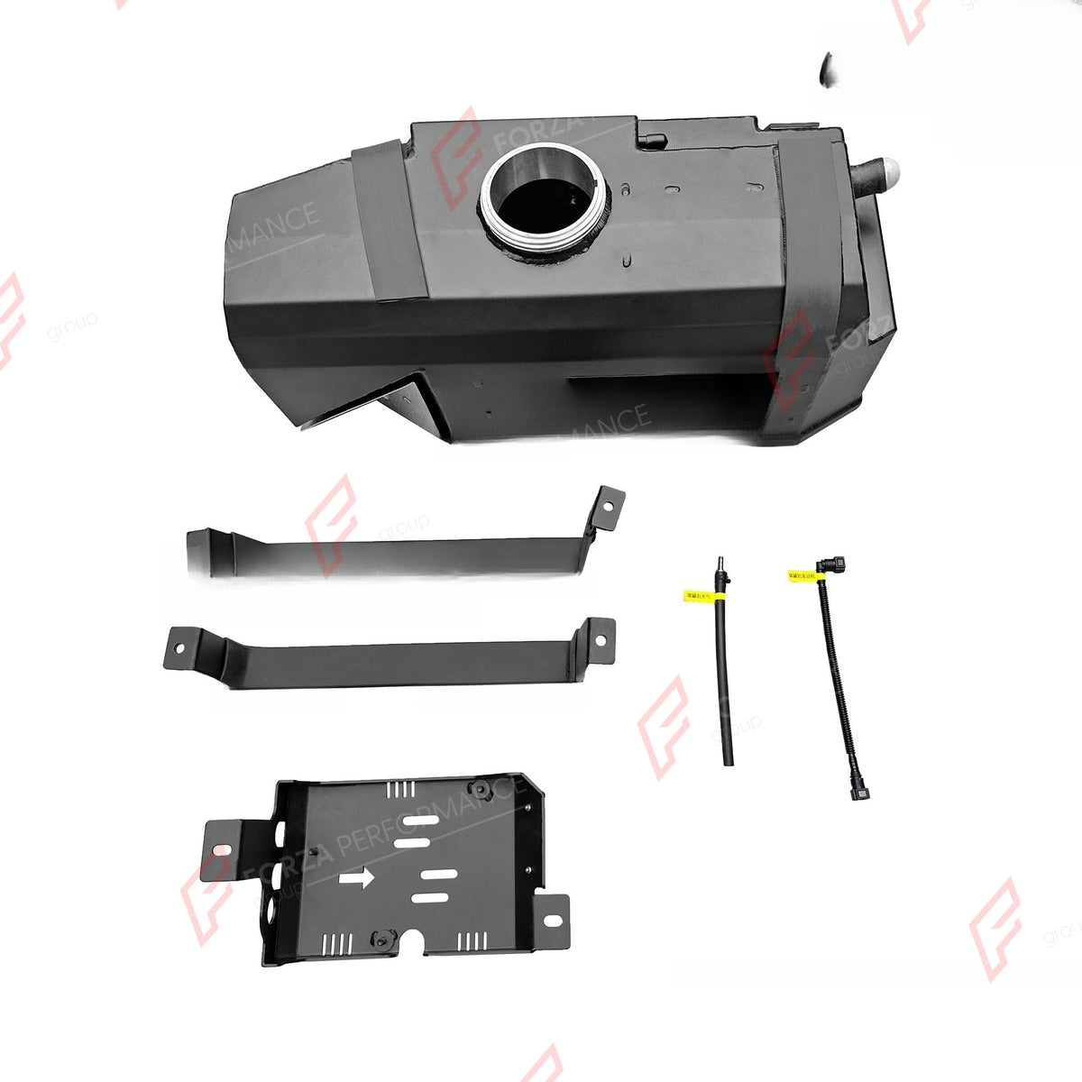 REPLACEMENT LONG RANGE FUEL TANK SYSTEM 65L, +25L (EXTRA 7 GAL) EXTENDED RANGE for SUZUKI JIMNY JB74 PETROL (5-DOOR) 2018+