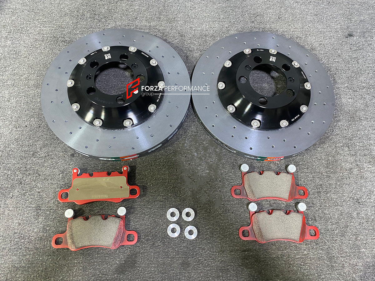 REPLACEMENT PCCB CARBON CERAMIC BRAKE DISK ROTORS KIT for PORSCHE 911 992 9GT-615-302-J 991-351-407-86