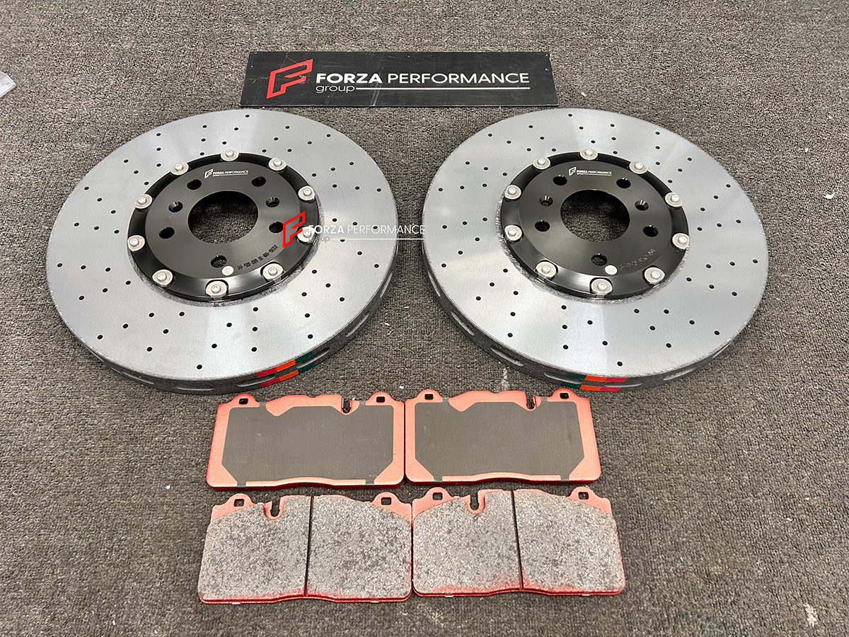 REPLACEMENT PCCB CARBON CERAMIC BRAKE DISK ROTORS KIT for PORSCHE 911 992  9GT-615-302-J 991-351-407-86