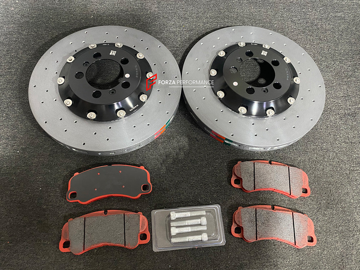 REPLACEMENT PCCB CARBON CERAMIC BRAKE DISK ROTORS KIT for PORSCHE 911 992  9GT-615-302-J 991-351-407-86