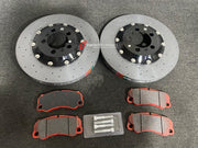 REPLACEMENT PCCB CARBON CERAMIC BRAKE DISK ROTORS KIT for PORSCHE 911 992  9GT-615-302-J 991-351-407-86