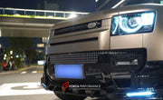 ROCK STYLE FRONT LIP WITH LED BAR for LAND ROVER DEFENDER L663 2020+