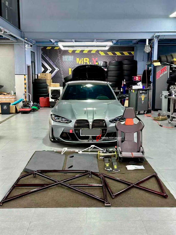 ROLL CAGE for BMW M3 G80 G81 FACELIFT 2022 - 2024

Set Includes:

Roll Cage

Material: Stainless Steel

NOTE: Professional installation is required.

Contact us for pricing
Payment ►
Visa

Mastercard

PayPal with a credit card (add 4.4% at checkout)
Payoneer
Cryptocurrency
Shipment ►
By express DHL/UPS/TNT/FedEx
To the local international airport
Special line by air
Special line by the sea
To Europe and the UK by train

Please let us know which shipping option you prefer.