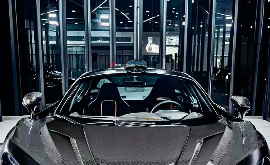 ROOF AIR VENT SCOOP for MCLAREN 720S 2017 - 2023

Set includes:

Roof Air Vent Scoop

Material: Carbon Fiber

Note: Professional installation is required.
