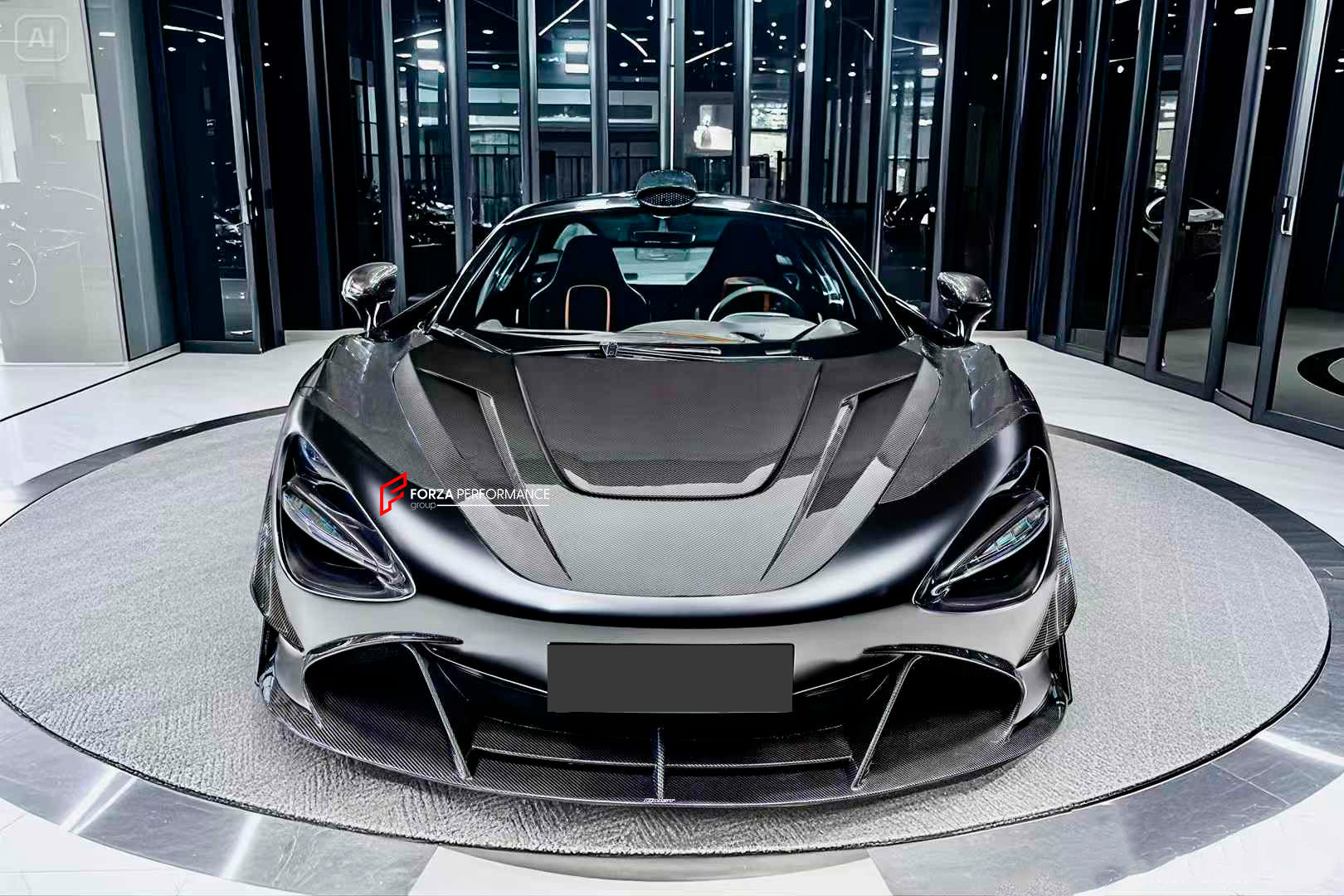 ROOF AIR VENT SCOOP for MCLAREN 720S 2017 - 2023

Set includes:

Roof Air Vent Scoop

Material: Carbon Fiber

Note: Professional installation is required.
