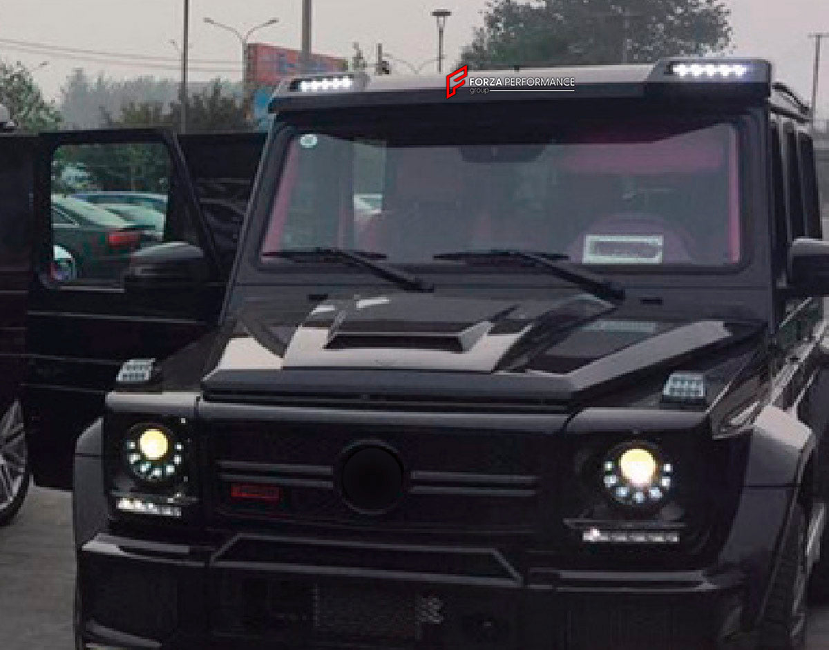 ROOF LIGHT BAR for MERCEDES-BENZ G-CLASS W463 4X4 2008 - 2018 FORZA PERFORMANCE custom fit 4X4 Style

Set includes:
Roof Light Bar

Material: Plastic

NOTE: Professional installation is required.