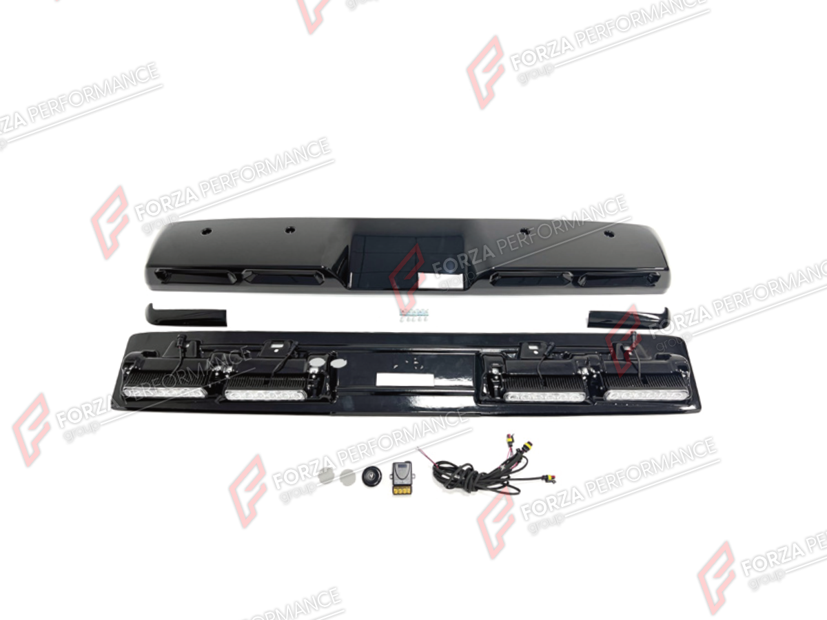 ROOF LIGHT BAR for MERCEDES-BENZ G-CLASS W464 2019 - 2024

Set includes:
Roof Light Bar

Material: Plastic

NOTE: Professional installation is required.