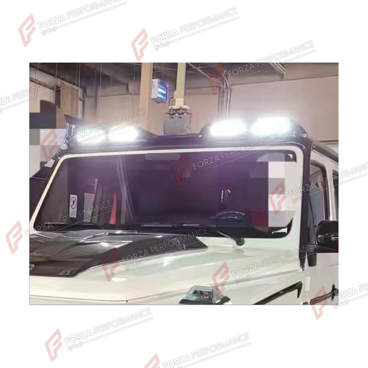ROOF LIGHT BAR for MERCEDES-BENZ G-CLASS W464 2019 - 2024

Set includes:
Roof Light Bar

Material: Plastic

NOTE: Professional installation is required.