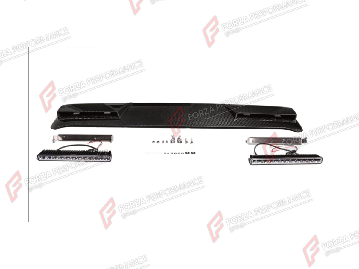 ROOF LIGHT BAR for MERCEDES-BENZ G-CLASS W465 G63 G450D G500 G550 2025+

Set includes:
Roof Light Bar

Material: Plastic

NOTE: Professional installation is required.