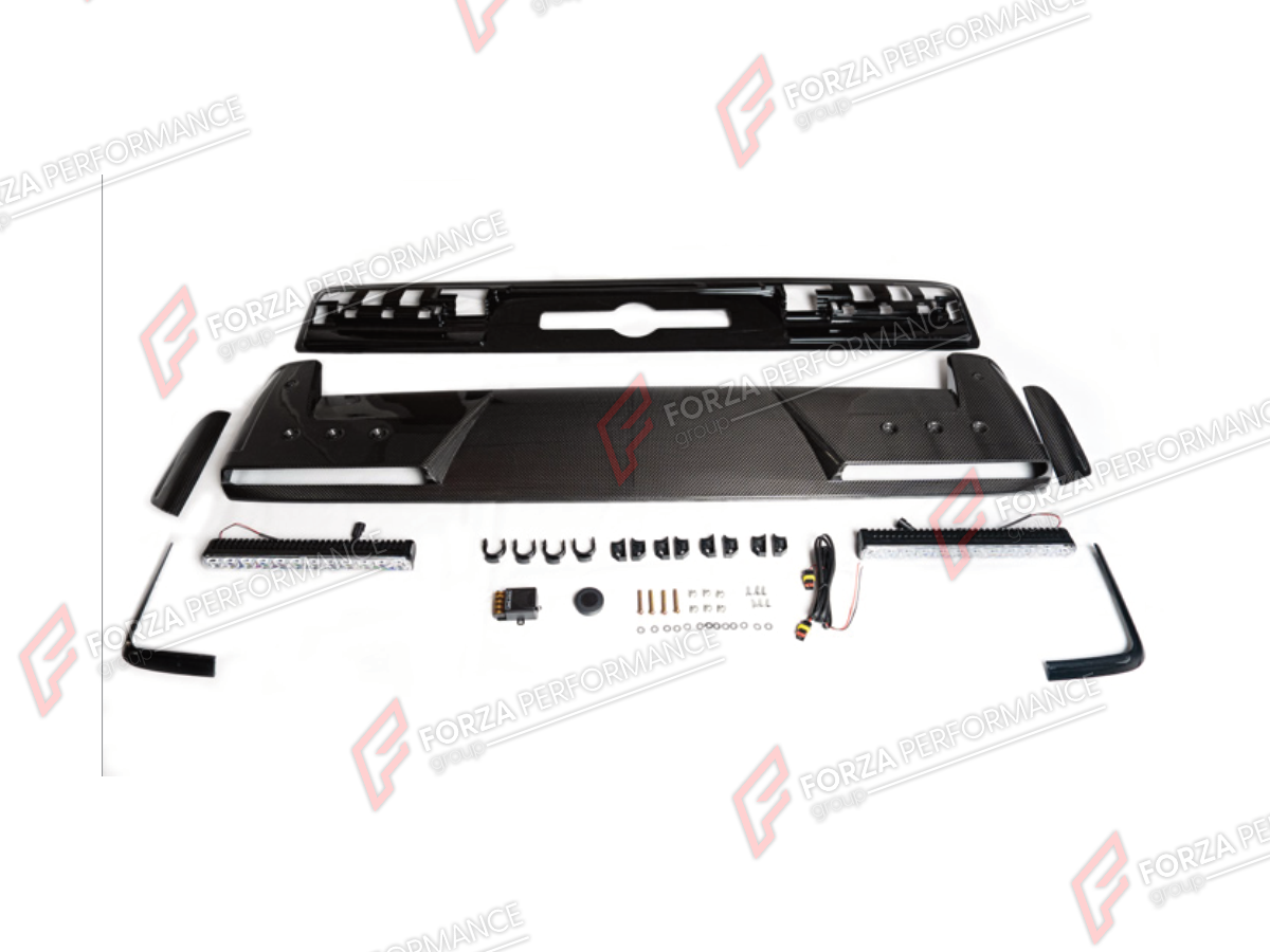 ROOF LIGHT BAR for MERCEDES-BENZ G-CLASS W465 G63 G450D G500 G550 2025+

Set includes:
Roof Light Bar

Material: Plastic

NOTE: Professional installation is required.