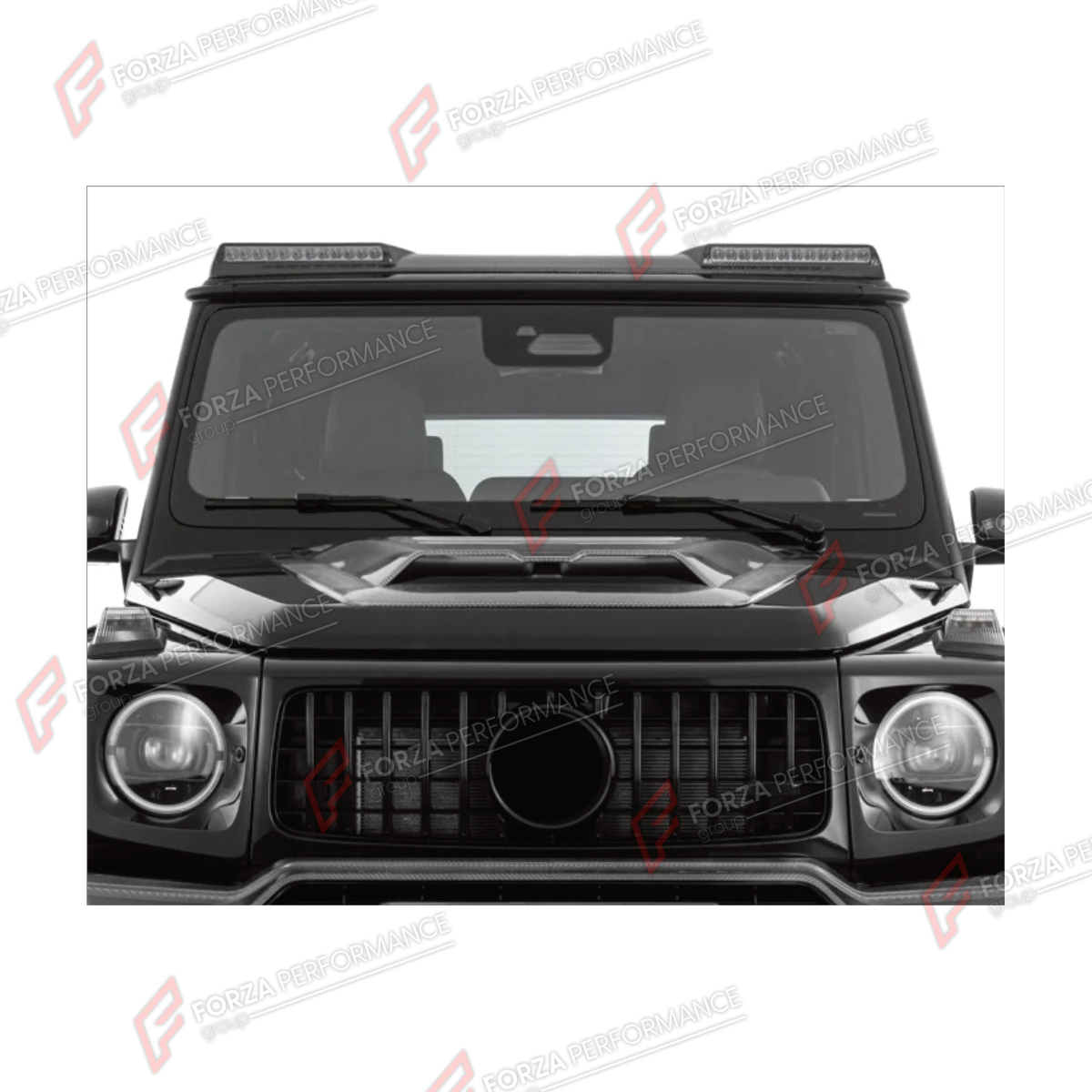 ROOF LIGHT BAR for MERCEDES-BENZ G-CLASS W465 G63 G450D G500 G550 2025+

Set includes:
Roof Light Bar

Material: Plastic

NOTE: Professional installation is required.