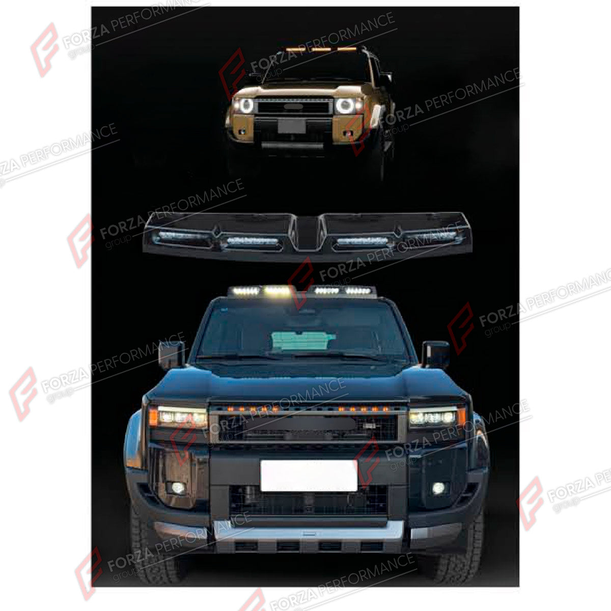 ROOF LIGHT BAR for TOYOTA LAND CRUISER 250 2023+

Set includes:
Roof Light Bar

Material: Plastic

NOTE: Professional installation is required.