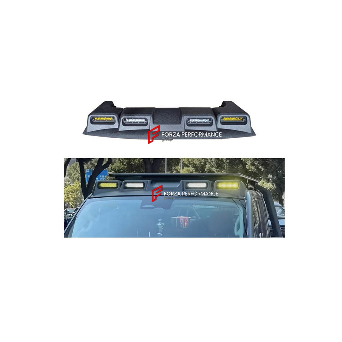 ROOF LIGHT BAR WITH LED LIGHTS for HAVAL H9 II 2024+

Set includes:
Roof Light Bar
LED Lights

Material: Plastic

NOTE: Professional installation is required.