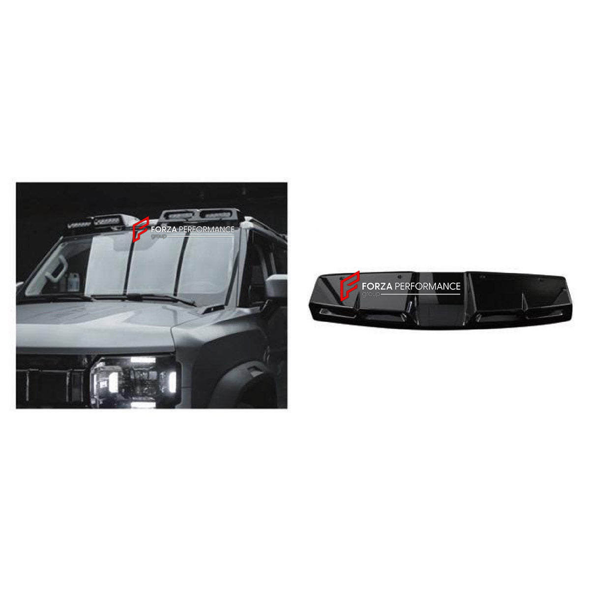 ROOF LIGHT BAR WITH LED LIGHTS for JETOUR T2 TRAVELLER 2024+

Set includes:
Roof Light Bar
LED Lights

Material: Plastic

NOTE: Professional installation is required.