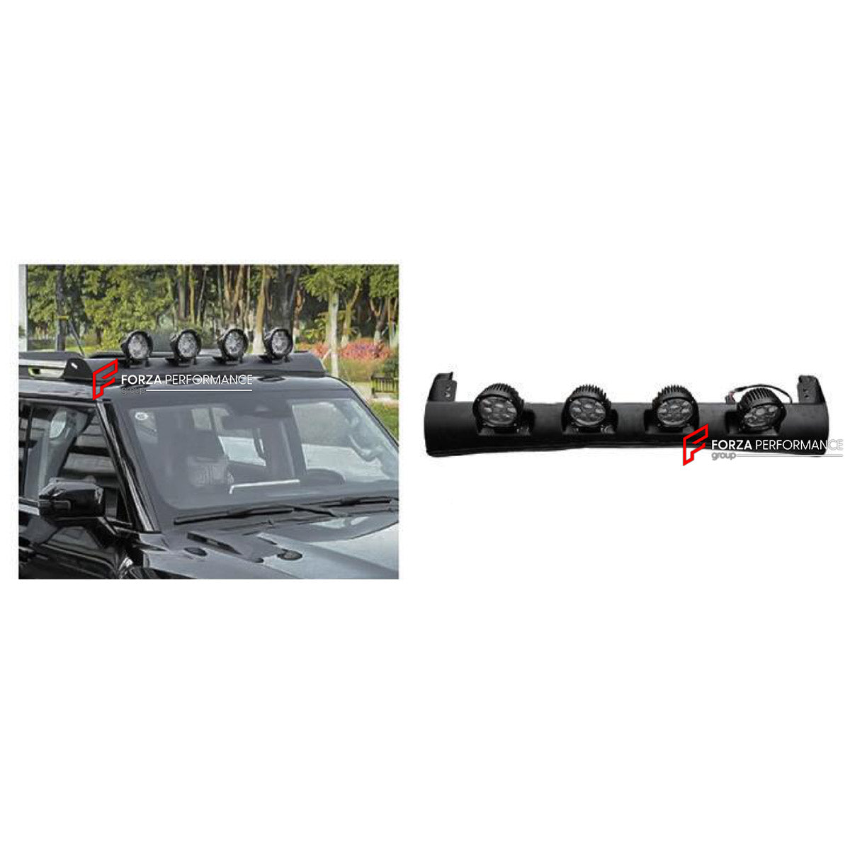 ROOF LIGHT BAR WITH LED LIGHTS for JETOUR T2 TRAVELLER 2024+ FORZA PERFORMANCE custom fit Round LED Style

Set includes:
Roof Light Bar
LED Lights

Material: Plastic

NOTE: Professional installation is required.