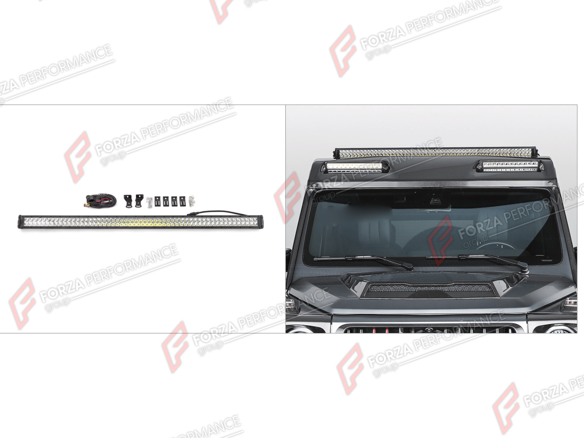 ROOF LIGHT for MERCEDES-BENZ G-CLASS W464 4X4 2019 - 2024

Set includes:
Roof Light

Material: Plastic

NOTE: Professional installation is required.