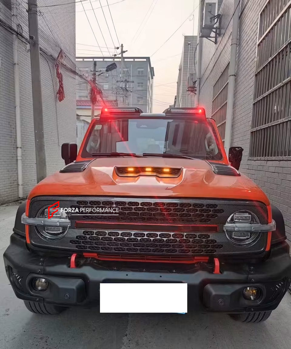 CARBON ROOF LIGHT for TANK 300 2020+

Set includes:

Light Bar

Material: Carbon Fiber

Note: Professional installation is required.
